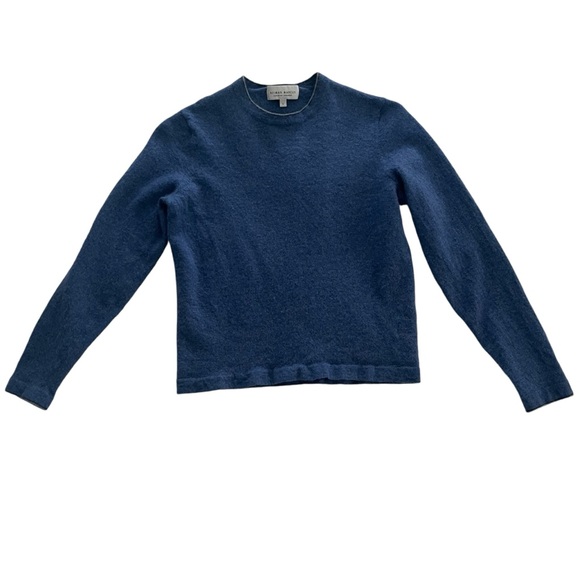 Neiman Marcus 100% Superfine Cashmere Cree Neck Pull Over Sweater - Picture 1 of 7